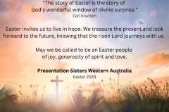 2023 Easter Greetings from around the World