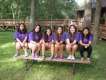 small group on picnic table