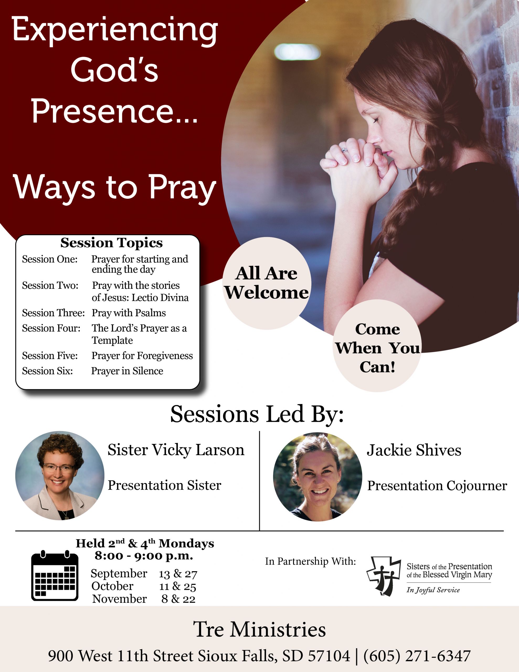 Prayer Series Flyer 2021