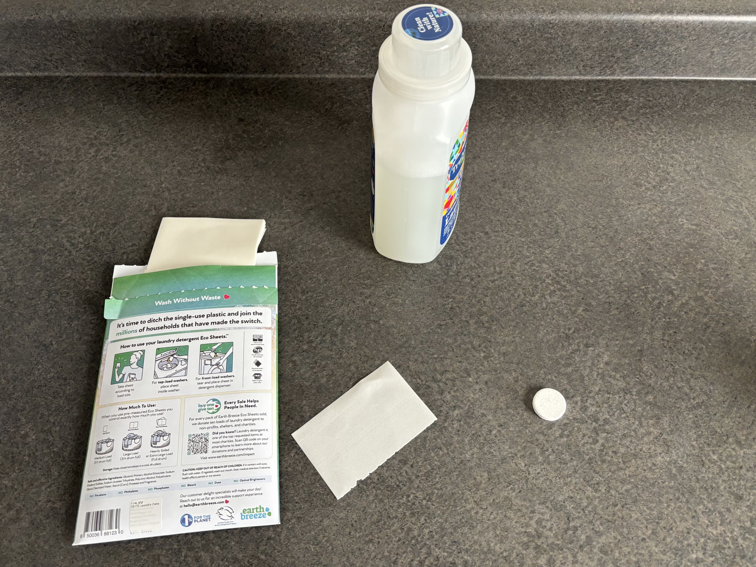 Detergent use – July 29
